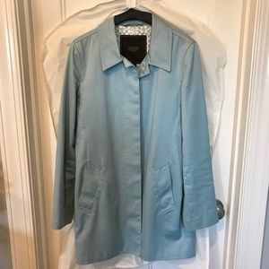 Coach Light Blue Trench Coat